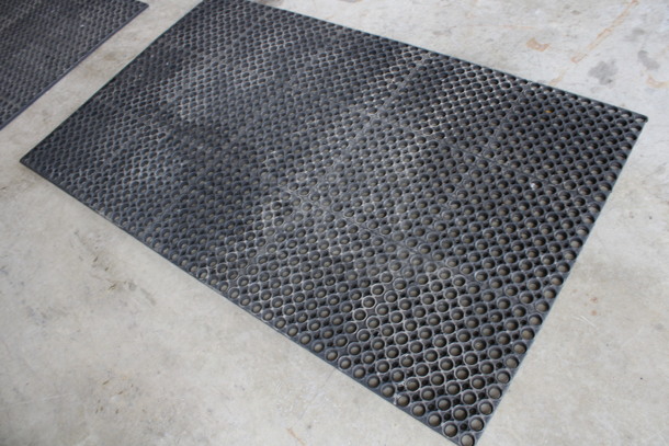 Black Anti Fatigue Floor Mat. 37x62 - Image 2 of 3