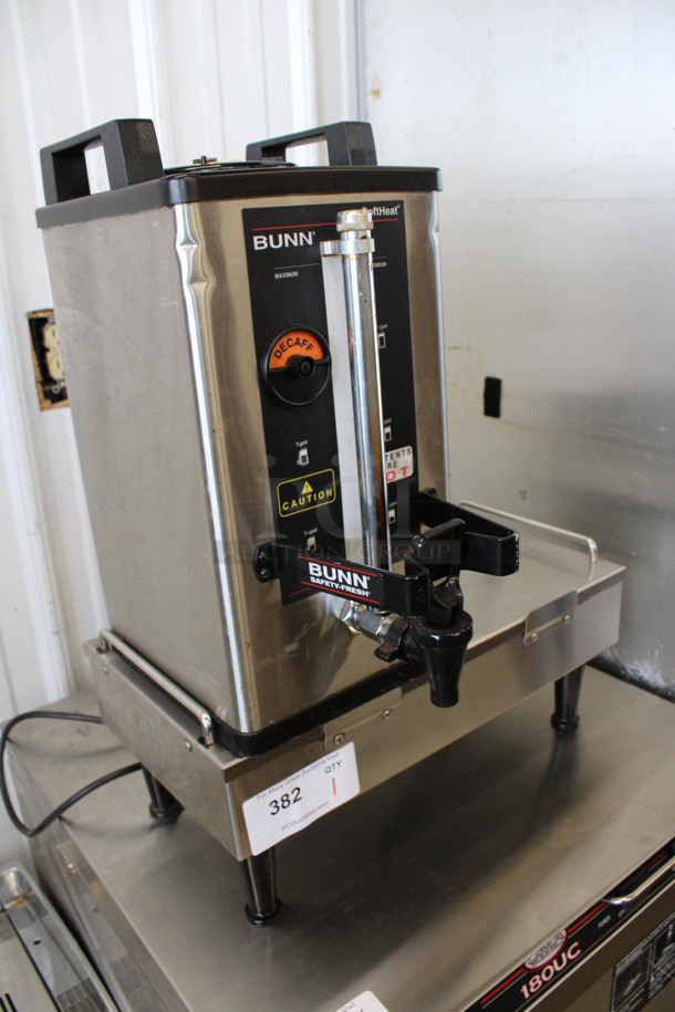 Bunn Model 2SH STAND Stainless Steel Commercial Countertop Satellite Stand w/ 1 Bunn Coffee Satellite. 120 Volts, 1 Phase. 19x18x24 - Image 2 of 4