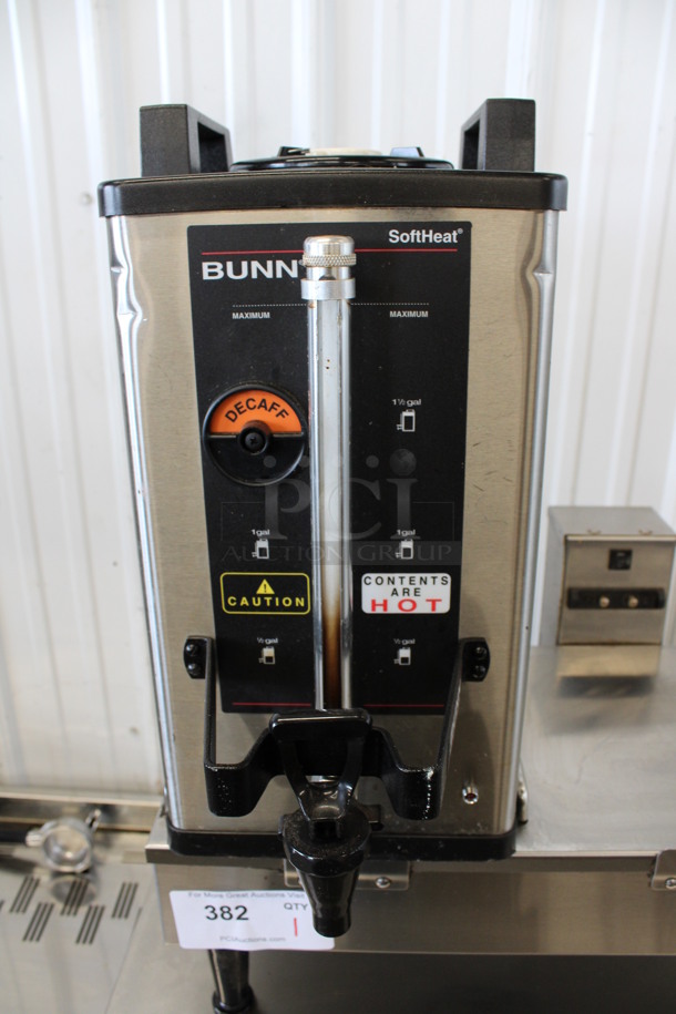 Bunn Model 2SH STAND Stainless Steel Commercial Countertop Satellite Stand w/ 1 Bunn Coffee Satellite. 120 Volts, 1 Phase. 19x18x24 - Image 3 of 4