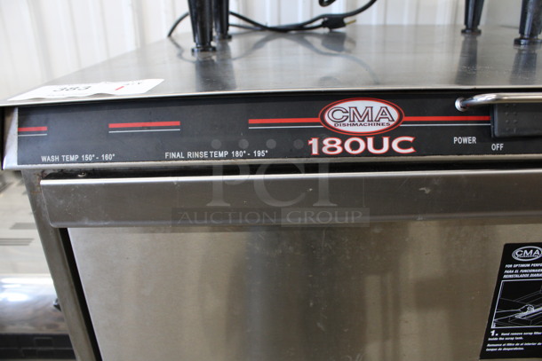 CMA Model 180UC ENERGY STAR Stainless Steel Commercial Undercounter Dishwasher. 250 Volts. 24x25x33.5 - Image 3 of 7