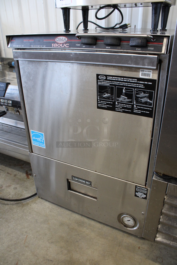 CMA Model 180UC ENERGY STAR Stainless Steel Commercial Undercounter Dishwasher. 250 Volts. 24x25x33.5 - Image 5 of 7