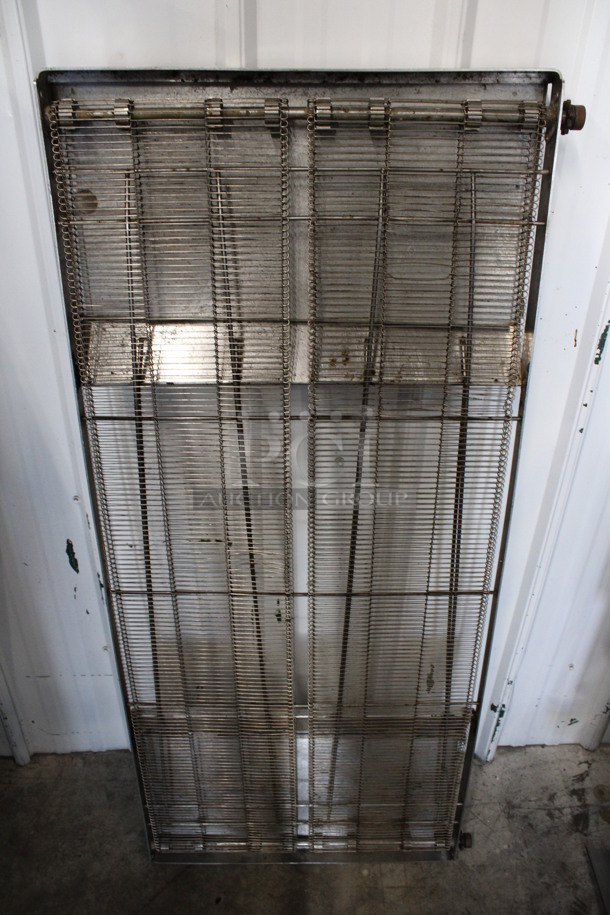 Metal Commercial Conveyor Belt For Lincoln Impinger Pizza Oven. 48x22x3 - Image 1 of 5