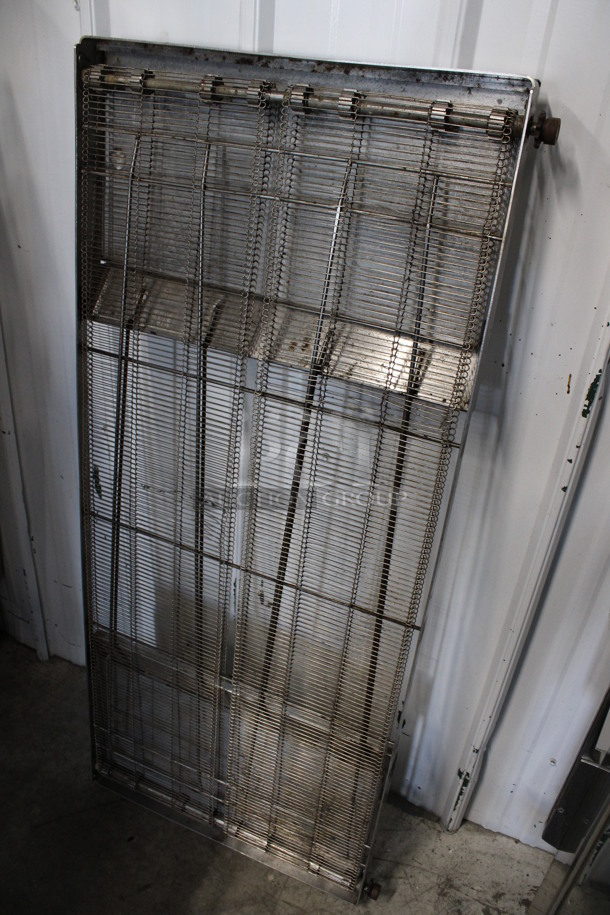 Metal Commercial Conveyor Belt For Lincoln Impinger Pizza Oven. 48x22x3 - Image 2 of 5