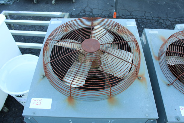 2012 Manitowoc Model SY0894N Stainless Steel Commercial Ice Machine Head w/ Manitowoc Model JC0495 Remote Fan. 208-230 Volts, 1 Phase. 30x25x27 - Image 10 of 12