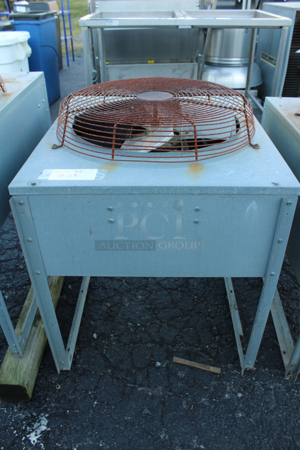 2011 Manitowoc Model IY0694N-261 Stainless Steel Commercial Ice Machine Head w/ Manitowoc Model JC0895 Remote Fan. 208-230 Volts, 1 Phase. 30x25x27 - Image 6 of 11