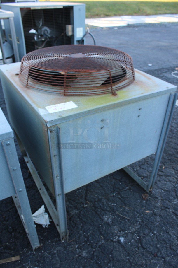 2011 Manitowoc Model IY0694N-261 Stainless Steel Commercial Ice Machine Head w/ Manitowoc Model JC0495 Remote Fan. 208-230 Volts, 1 Phase. 30x25x21.5 - Image 8 of 11