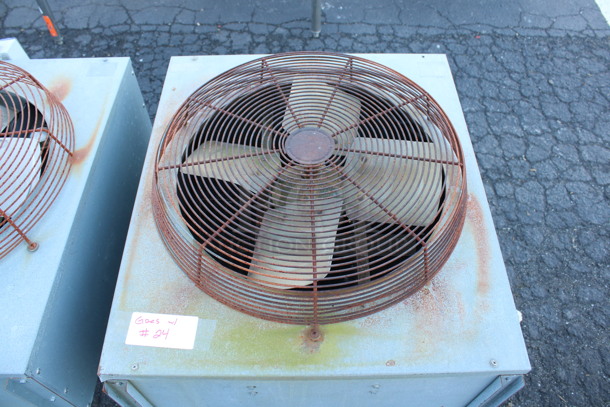 2011 Manitowoc Model IY0694N-261 Stainless Steel Commercial Ice Machine Head w/ Manitowoc Model JC0495 Remote Fan. 208-230 Volts, 1 Phase. 30x25x21.5 - Image 9 of 11