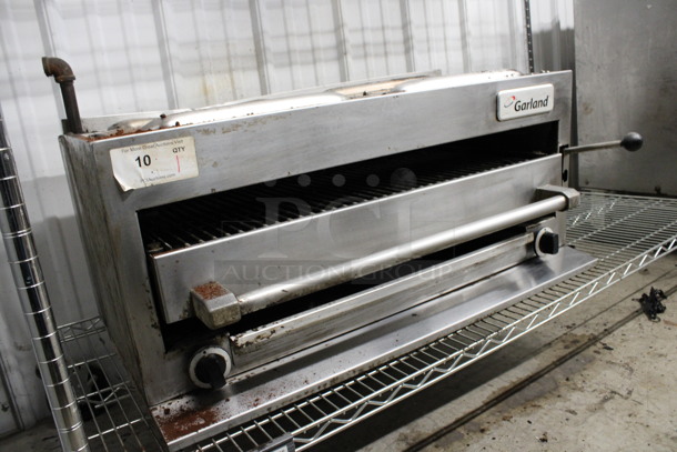 LATE MODEL! Garland Stainless Steel Commercial Natural Gas Powered Cheese Melter. 34x24x17 - Image 2 of 5