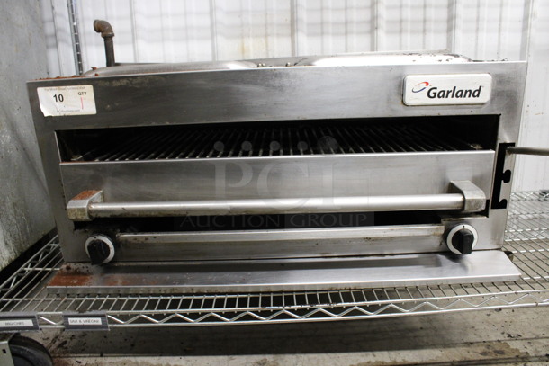 LATE MODEL! Garland Stainless Steel Commercial Natural Gas Powered Cheese Melter. 34x24x17 - Image 5 of 5