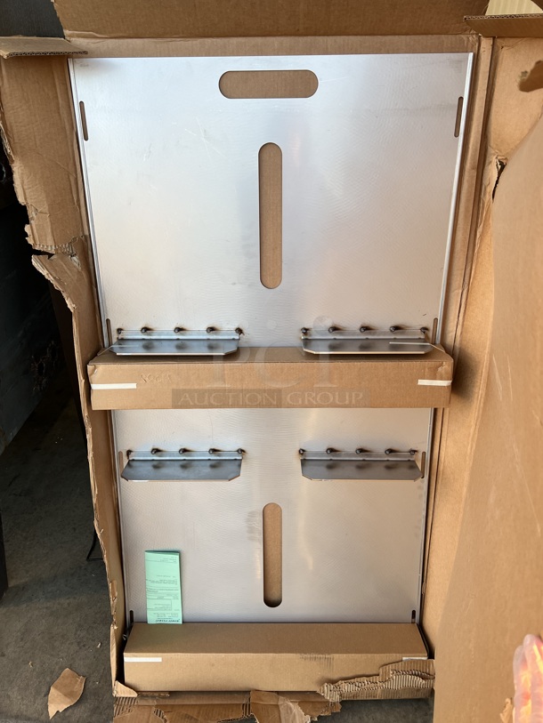 BRAND NEW IN BOX! Henny Penny Stainless Steel Holding Cabinet Panel. 61x4x32