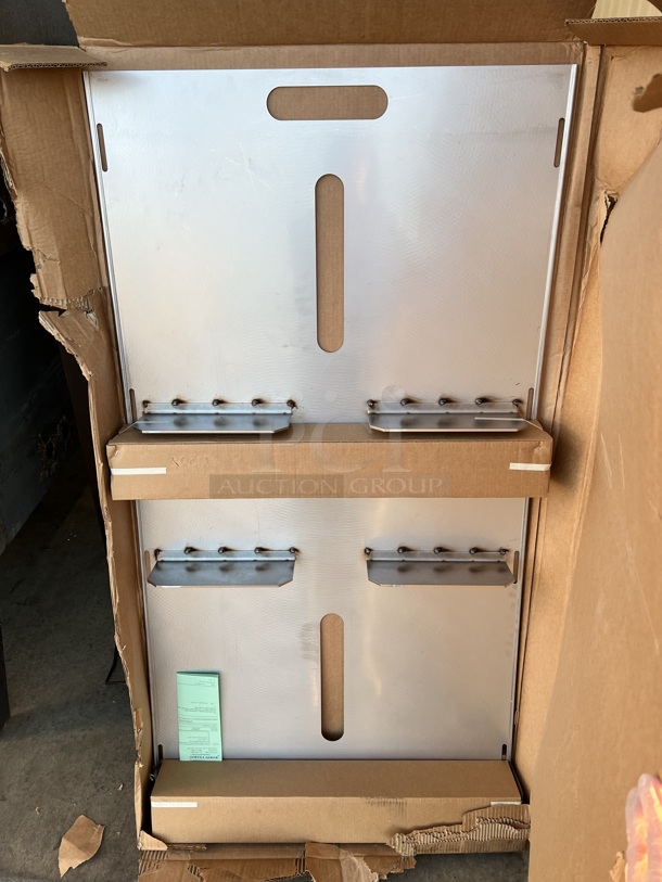 BRAND NEW IN BOX! Henny Penny Stainless Steel Holding Cabinet Panel. 61x4x32 - Image 1 of 5