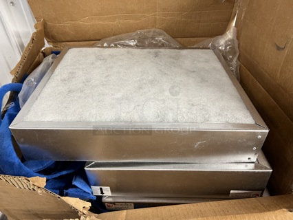 3 BRAND NEW IN BOX! Sparks Technology Metal Air Filters. 16x20x4. 3 Times Your Bid!