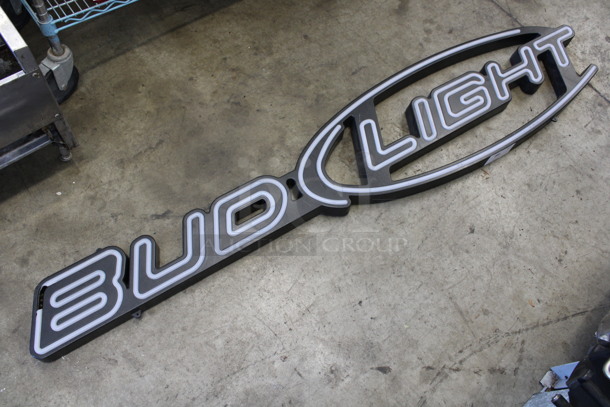 Bud Light Sign. Does Not Have Power Cord. 70x2x15