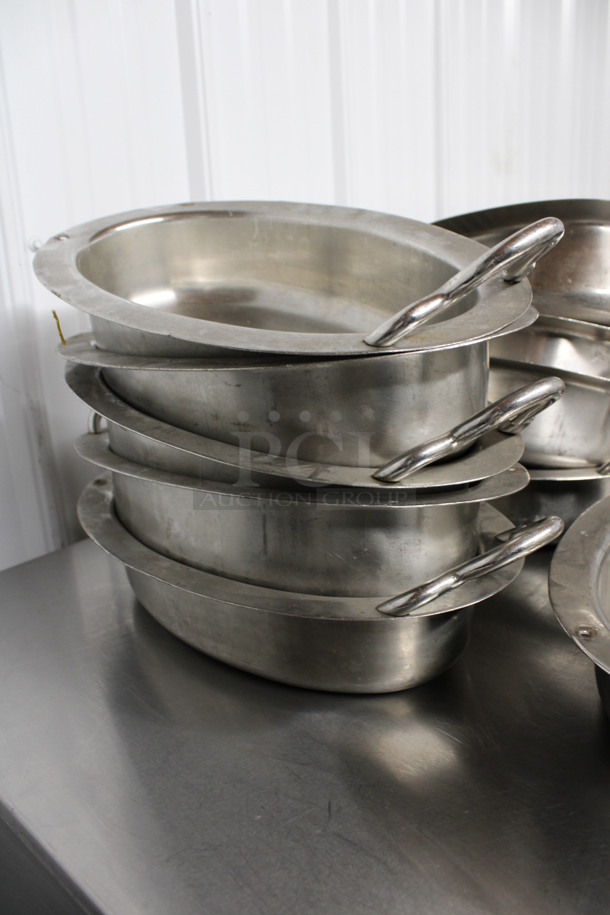 10 Metal Oval Pans. 14x9x4. 10 Times Your Bid! - Image 3 of 6