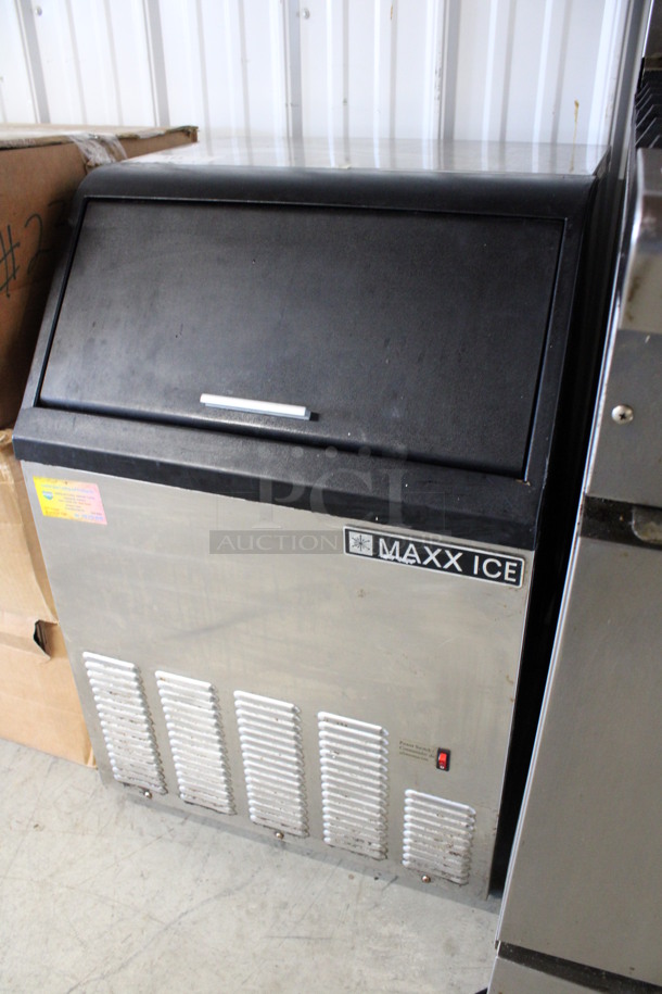 Maxx Ice Model MIM130 Stainless Steel Commercial Self Contained Ice Machine. 115 Volts, 1 Phase. 22x21x33 - Image 3 of 7