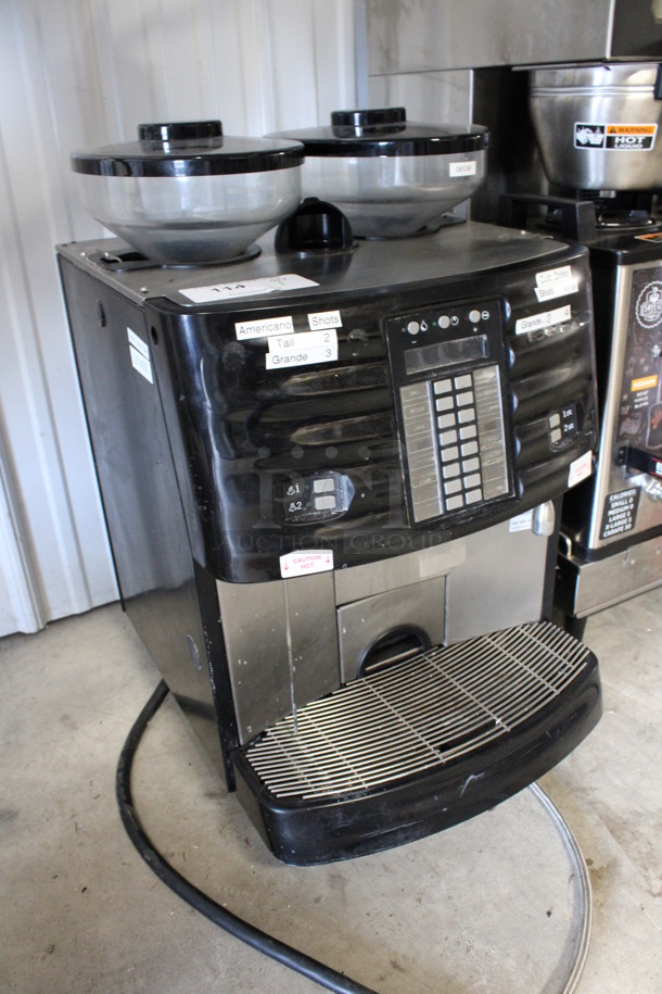 Schaerer Model SCA1 Coffee Art Plus Automatic Coffee Espresso Machine w/ 2 Hopper Bean Grinders and Steam Wand. 240 Volts, 1 Phase. 17x21x28 - Image 6 of 6