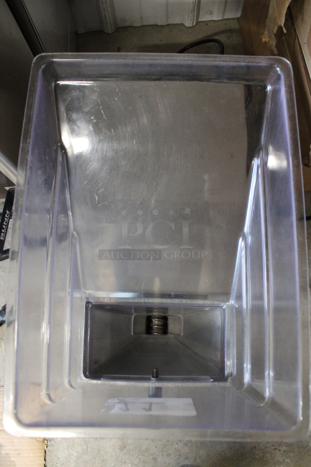 2015 Olde Tyme Model PN2 Stainless Steel Commercial Countertop Single Hopper Peanut Butter Mill Nut Grinder. 115 Volts, 1 Phase. 11x21x21. Tested and Working! - Image 4 of 6