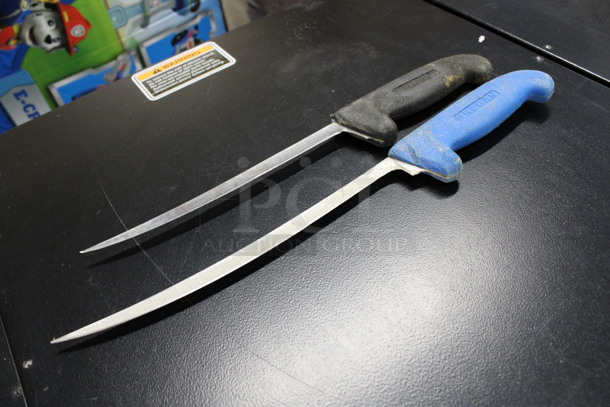 2 Sharpened Stainless Steel Boning Knives. Includes 13.5". 2 Times Your Bid! - Image 3 of 3