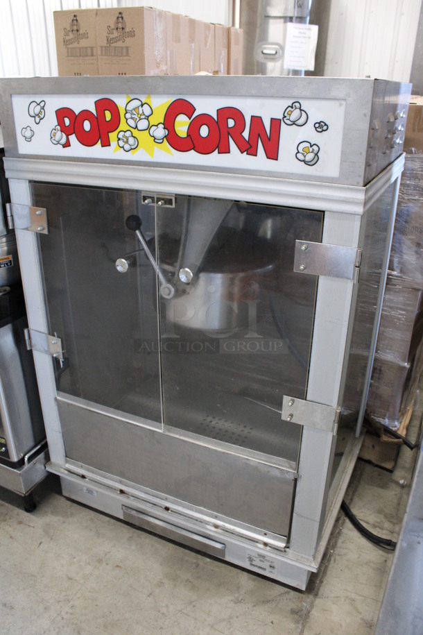 Gold Medal Model 2001ST Metal Commercial Countertop Popcorn Machine Merchandiser. 120 Volts, 1 Phase. 27x20x41 - Image 2 of 5