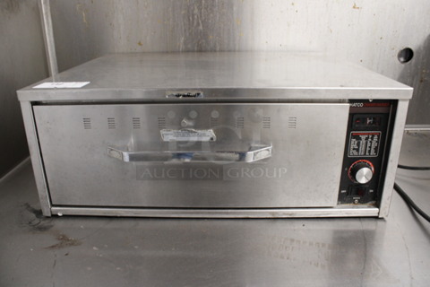 Hatco Stainless Steel Commercial Single Drawer Warming Drawer. 29.5x22.5x11. Tested and Working!