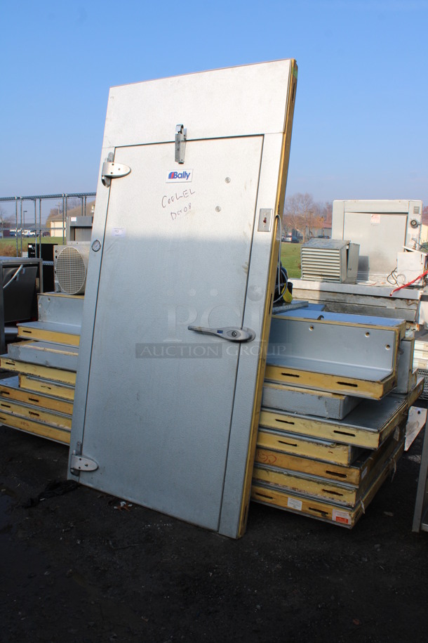 Bally 6'x8'x8' Walk In Cooler Box w/ Bally Model BEHA006E6-IS1B-B Compressor and Trenton Model TLP87DED Condenser. Does Not Have Floor. 208/230 Volts, 1 Phase. 6'x8'x8' - Image 2 of 10