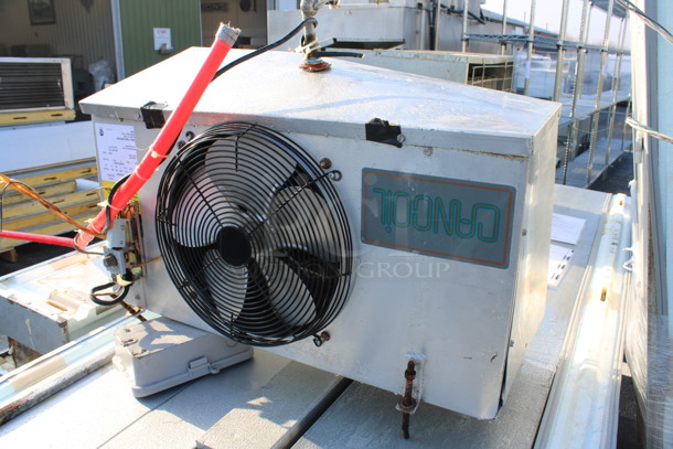 6'x6'x7' Walk In Freezer Box w/ Floor, Cancoil Model ALP06301CER Condenser and Compressor. Picture of the Unit Before Removal Is Included In the Listing. 115 Volts, 1 Phase. 6'x6'x7' - Image 6 of 12