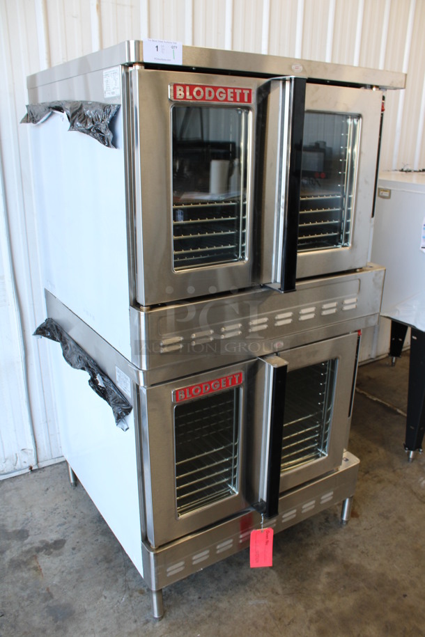 2 BRAND NEW! 2019 Blodgett Model Zephaire-200-G Stainless Steel Commercial Natural Gas Powered Full Size Bakery Depth Convection Ovens w/ View Through Doors, Metal Oven Racks and Thermostatic Controls. 30,000 BTU. 39x37x71. 2 Times Your Bid! - Image 4 of 12