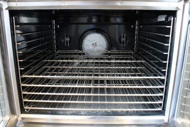2 BRAND NEW! 2019 Blodgett Model Zephaire-200-G Stainless Steel Commercial Natural Gas Powered Full Size Bakery Depth Convection Ovens w/ View Through Doors, Metal Oven Racks and Thermostatic Controls. 30,000 BTU. 39x37x71. 2 Times Your Bid! - Image 9 of 12