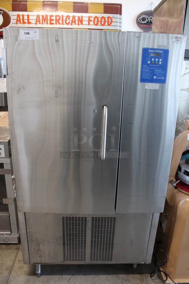 2015 Randell Model BC-18 Stainless Steel Commercial Blast Chiller. 115/230 Volts, 1 Phase. 40x34x72