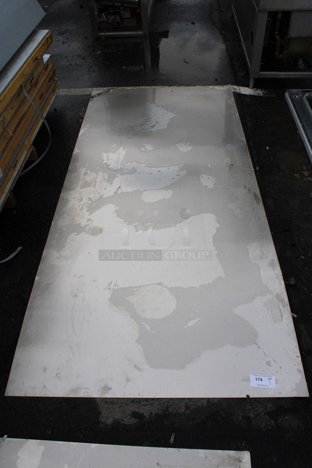 BRAND NEW! Stainless Steel Sheet. 48x106