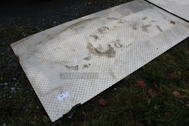 Diamond Plated Metal Sheet. 48x96 - Image 2 of 4