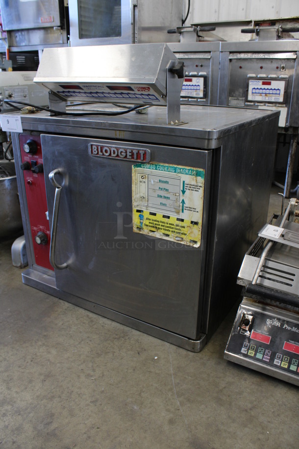 Blodgett Stainless Steel Commercial Electric Powered Half Size Convection Oven w/ Solid Door, Metal Oven Racks and Fastimer Timer. 208-230 Volts. 30.5x25.5x32 - Image 2 of 8
