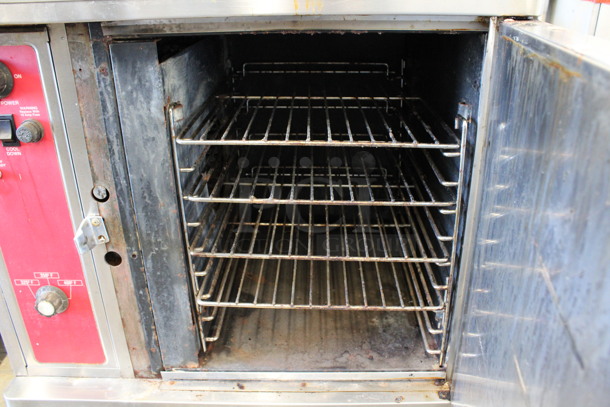Blodgett Stainless Steel Commercial Electric Powered Half Size Convection Oven w/ Solid Door, Metal Oven Racks and Fastimer Timer. 208-230 Volts. 30.5x25.5x32 - Image 4 of 8