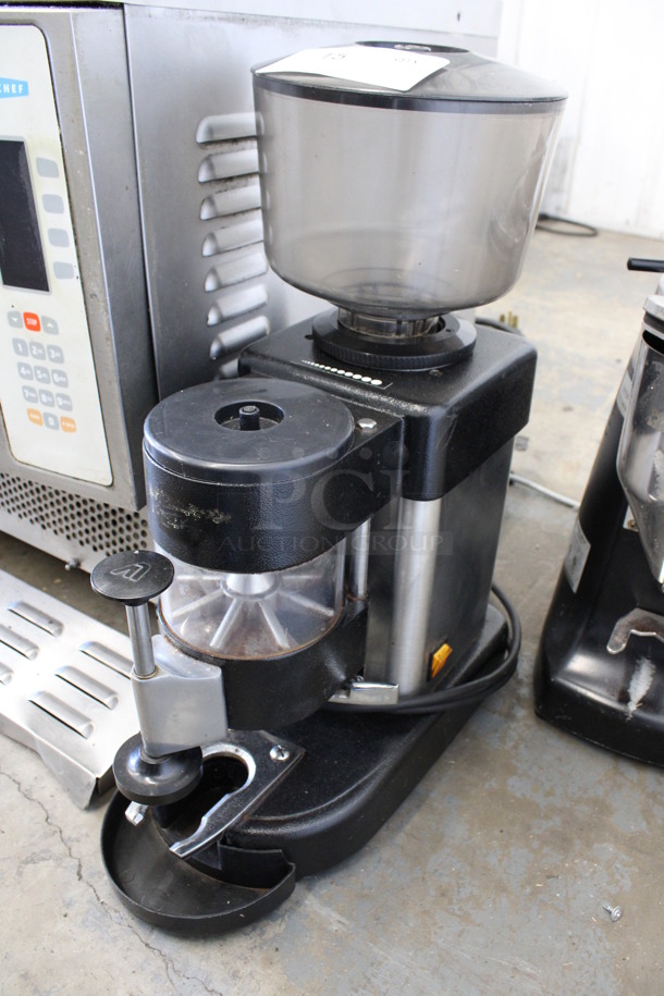Socafe Model 023 Metal Commercial Countertop Espresso Bean Grinder. 110 Volts, 1 Phase. 8x16x22. Tested and Working! - Image 1 of 6
