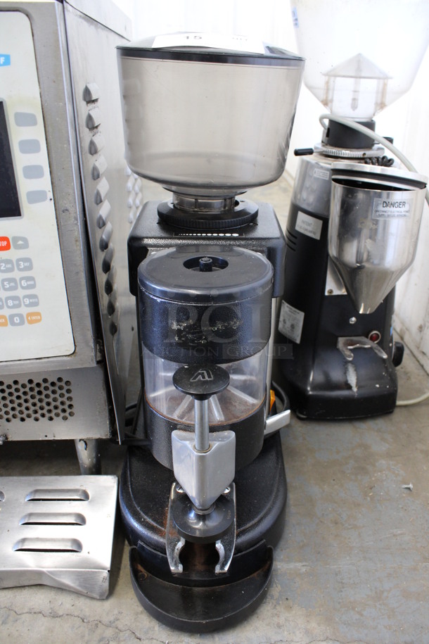 Socafe Model 023 Metal Commercial Countertop Espresso Bean Grinder. 110 Volts, 1 Phase. 8x16x22. Tested and Working! - Image 2 of 6