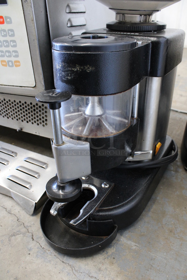 Socafe Model 023 Metal Commercial Countertop Espresso Bean Grinder. 110 Volts, 1 Phase. 8x16x22. Tested and Working! - Image 3 of 6