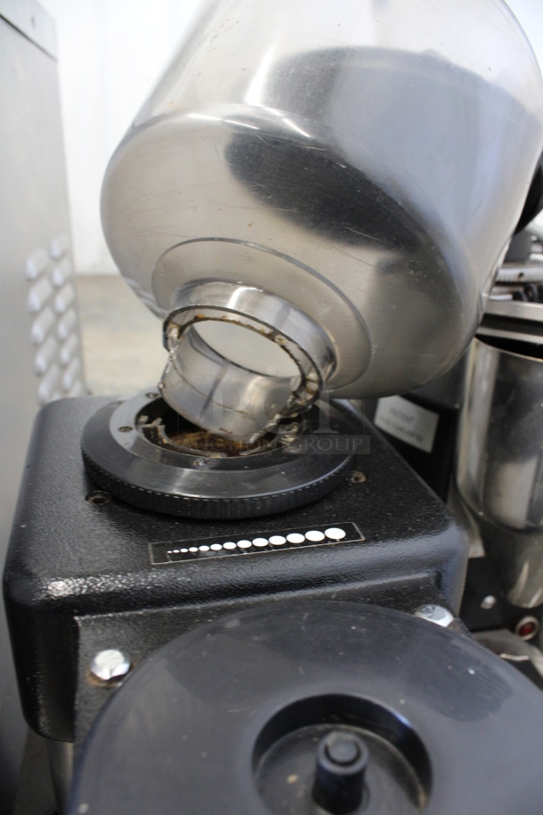 Socafe Model 023 Metal Commercial Countertop Espresso Bean Grinder. 110 Volts, 1 Phase. 8x16x22. Tested and Working! - Image 6 of 6