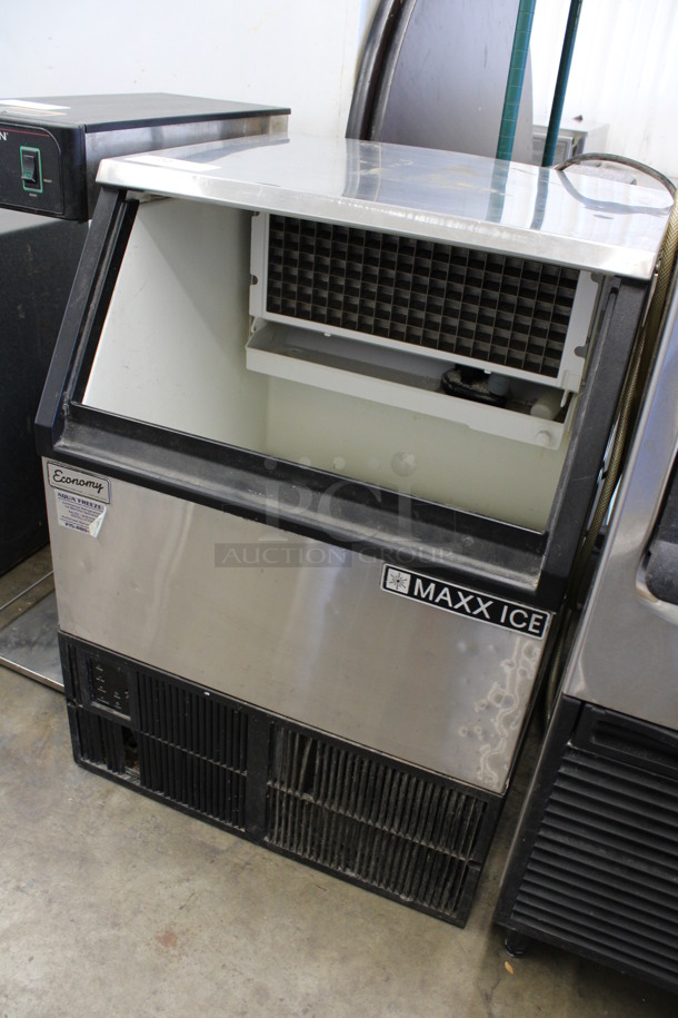 Maxx Ice Model MIM250 Stainless Steel Commercial Self Contained Ice Machine. Missing Door. 115 Volts, 1 Phase. 24x24x33 - Image 2 of 6