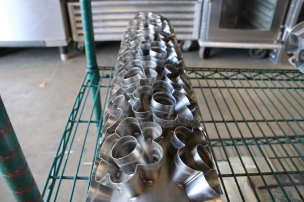 Rondo Stainless Steel Flower Shaped Donut Dough Rolling Pin. Goes GREAT w/ Item #5! 32x6x6 - Image 3 of 5