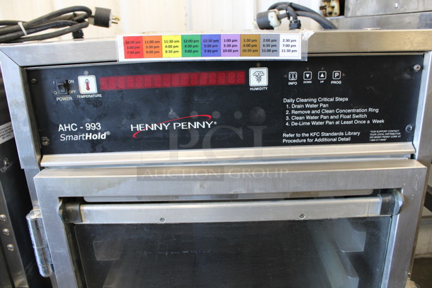 Henny Penny Model AHC-993 Stainless Steel Commercial Heated Holding SmartHold Cabinet. 120 Volts, 1 Phase. 24x30x38. Cannot Test Due To Plug Style - Image 4 of 7