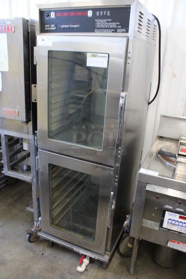 Henny Penny Model AHC-990 Stainless Steel Commercial Heated Holding Cabinet on Commercial Casters. 120 Volts, 1 Phase. 24.5x31x71. Cannot Test Due To Plug Style - Image 2 of 6