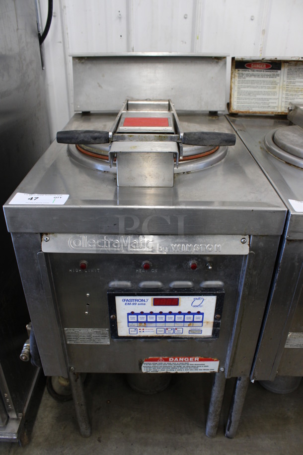 Winston Model FCR620101SJ Stainless Steel Commercial Electric Powered Pressure Fryer. 208 Volts, 3 Phase. 20x28x47