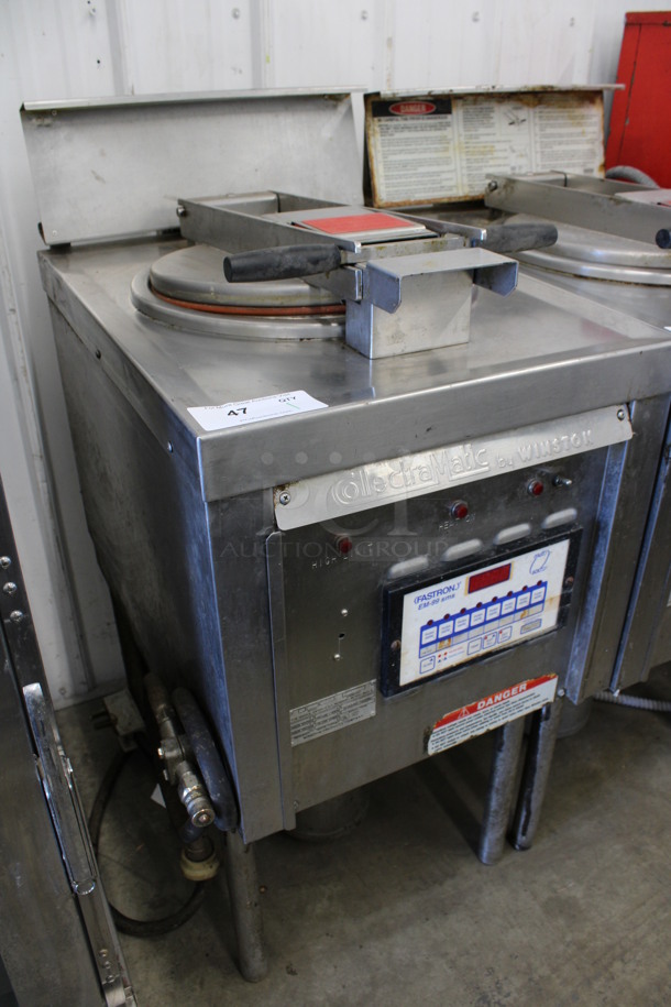Winston Model FCR620101SJ Stainless Steel Commercial Electric Powered Pressure Fryer. 208 Volts, 3 Phase. 20x28x47 - Image 4 of 9