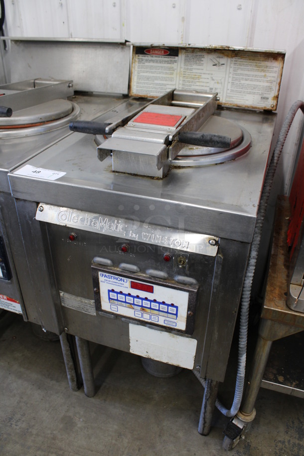 Winston Model FCR620101SJ Stainless Steel Commercial Electric Powered Pressure Fryer. 208 Volts, 3 Phase. 20x28x47 - Image 3 of 8