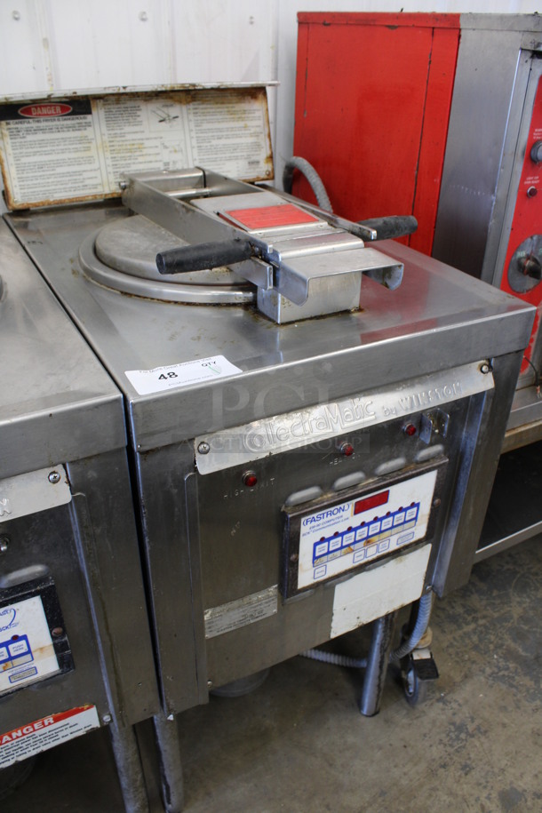 Winston Model FCR620101SJ Stainless Steel Commercial Electric Powered Pressure Fryer. 208 Volts, 3 Phase. 20x28x47 - Image 5 of 8