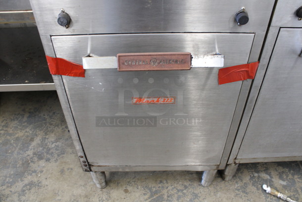 General Electric Model CK40 Stainless Steel Commercial Floor Style Electric Powered Deep Fat Fryer w/ 2 Metal Fry Baskets. 480 Volts, 1/3 Phase. 20x28x41 - Image 4 of 7