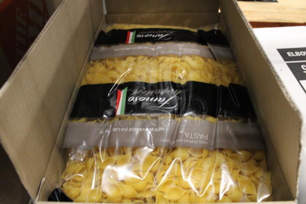 ALL ONE MONEY! Box of Bags of Famoso Imported Durum Wheat Pasta!