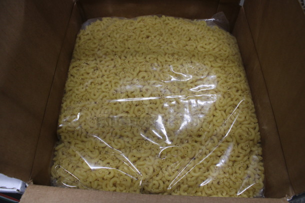 ALL ONE MONEY! Box of Bags of Chef's Quality Elbow Pasta!
