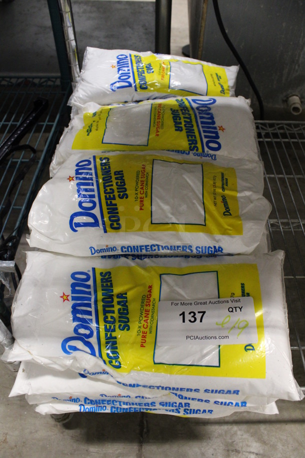 ALL ONE MONEY! Lot of 19 Bags of Domino Confectioners Sugar!