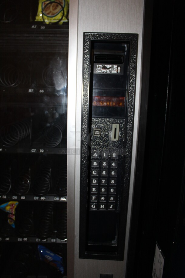 Snack Vending Machine with Coin Acceptor! 38x36x72 - Image 2 of 4